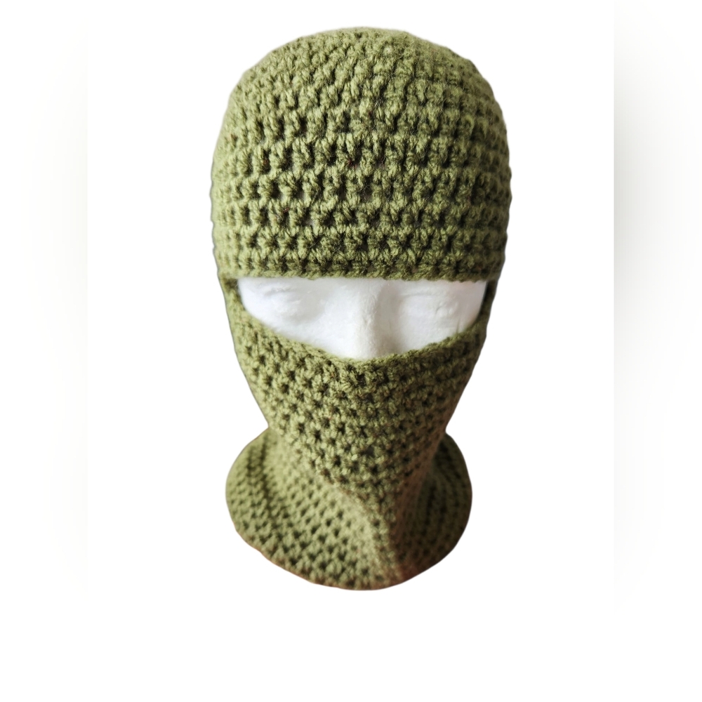 Green Ski Mask
